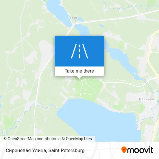 Сиреневая Улица map