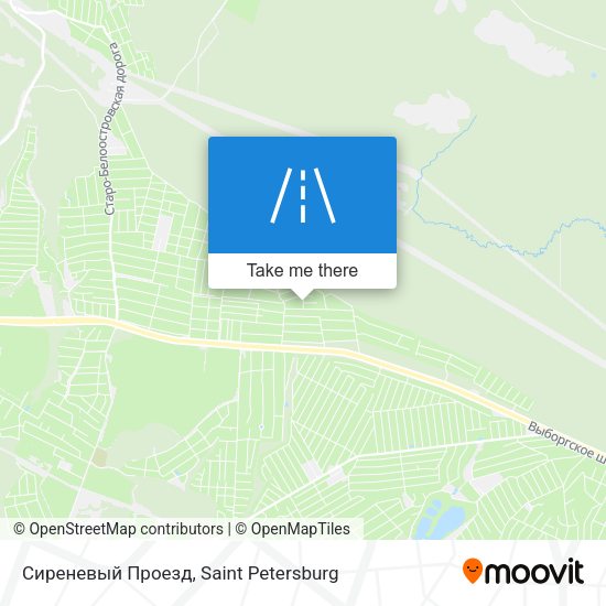 Сиреневый Проезд map