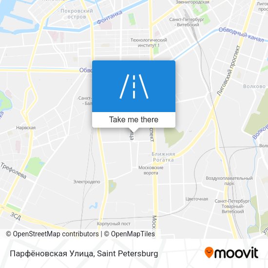 Парфёновская Улица map
