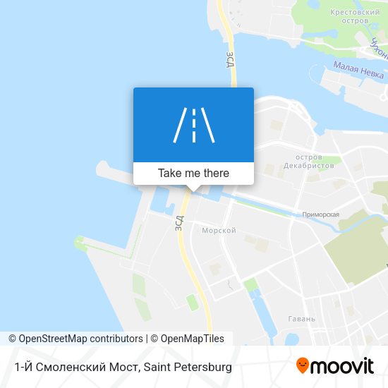 1-Й Смоленский Мост map