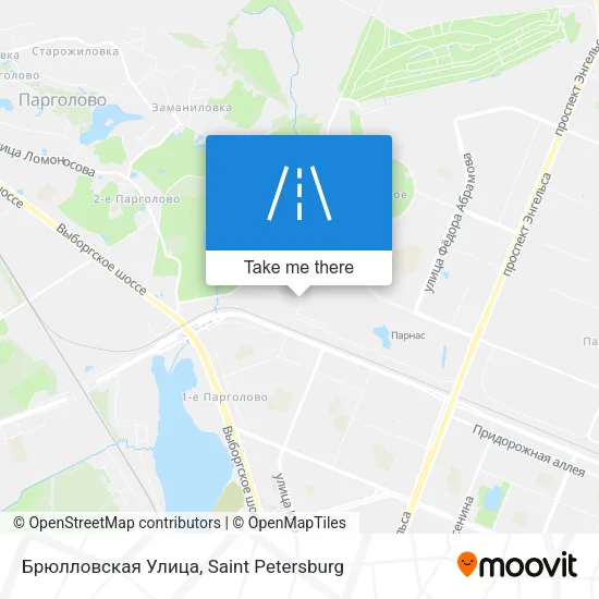 Брюлловская Улица map