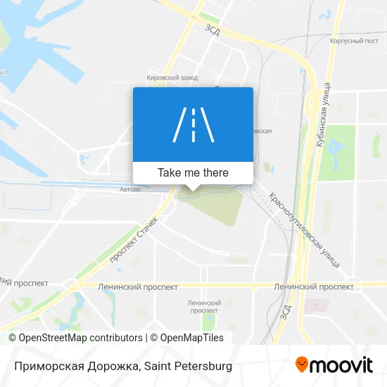 Приморская Дорожка map
