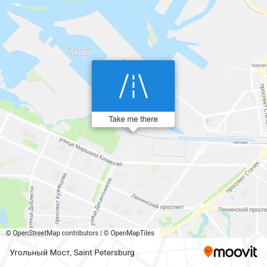 Угольный Мост map