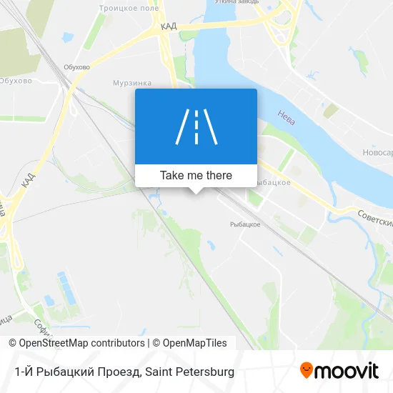 1-Й Рыбацкий Проезд map