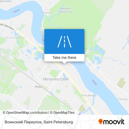 Воинский Переулок map