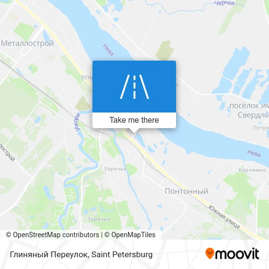 Глиняный Переулок map