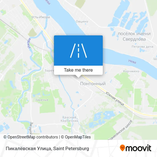 Пикалёвская Улица map