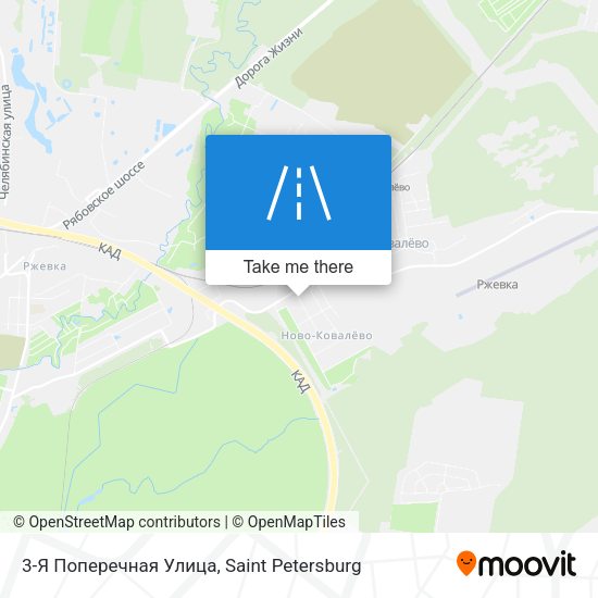 3-Я Поперечная Улица map