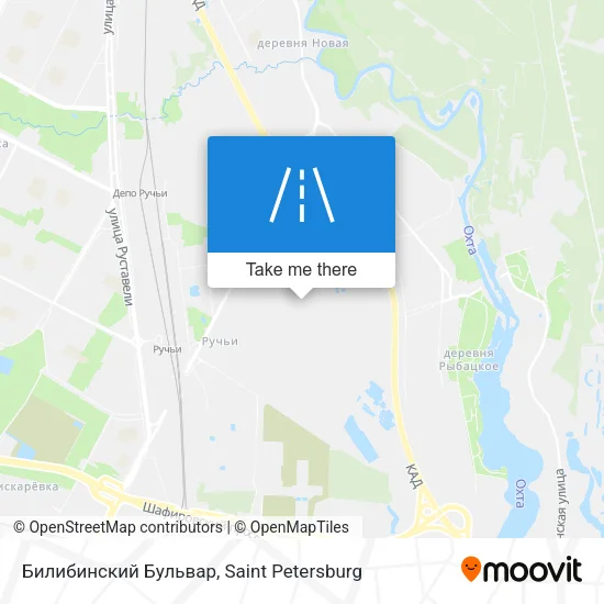 Билибинский Бульвар map