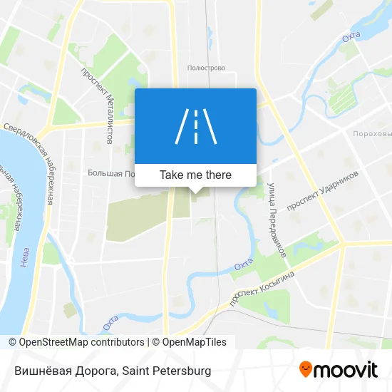 Вишнёвая Дорога map