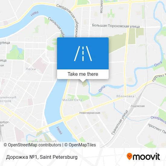 Дорожка №1 map