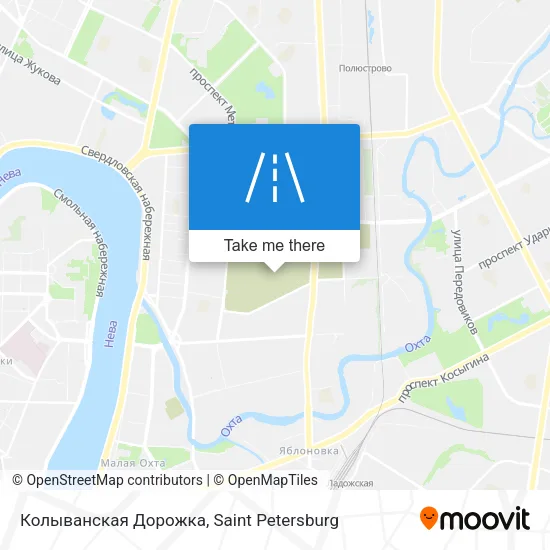 Колыванская Дорожка map