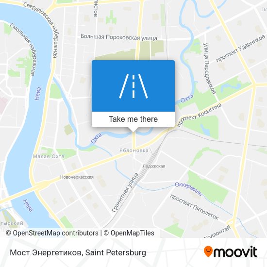 Мост Энергетиков map
