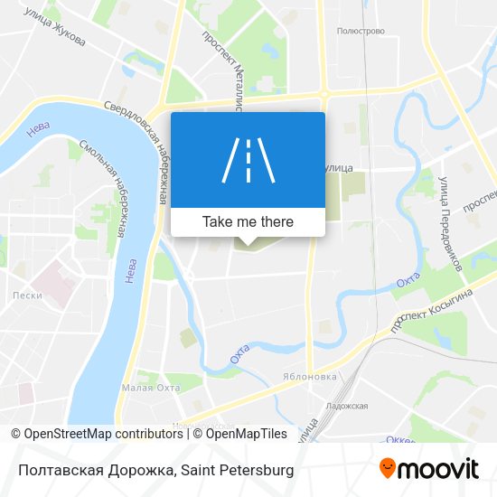 Полтавская Дорожка map