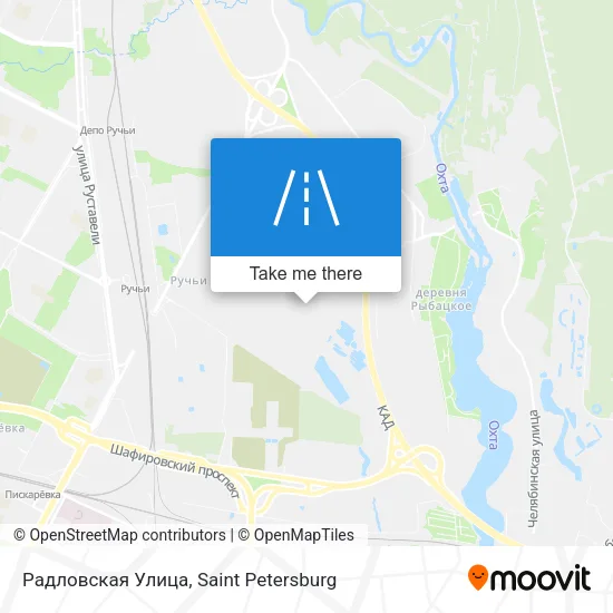 Радловская Улица map