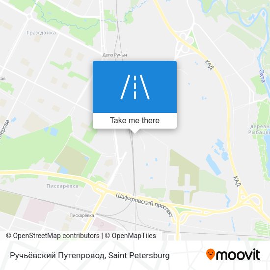 Ручьёвский Путепровод map