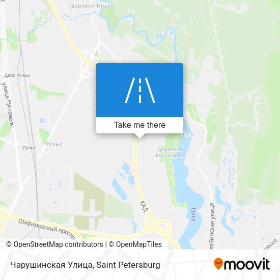 Чарушинская Улица map