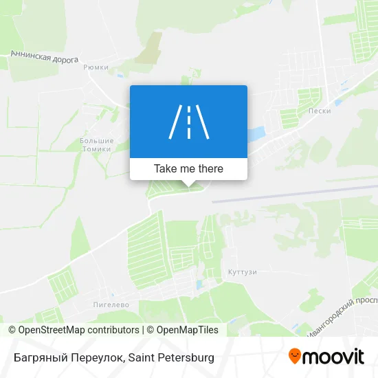 Багряный Переулок map