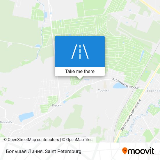 Большая Линия map