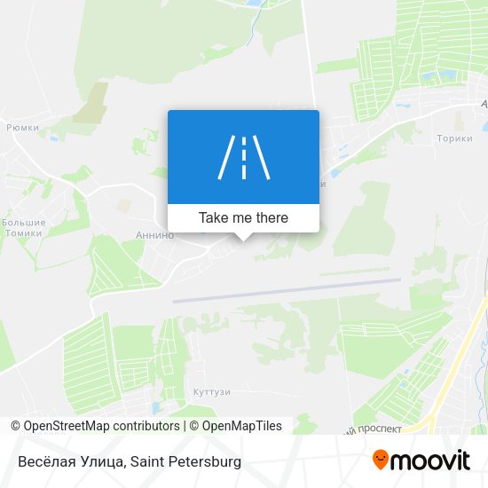 Весёлая Улица map