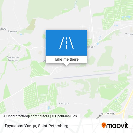Грушевая Улица map