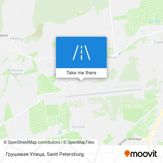 Грушевая Улица map