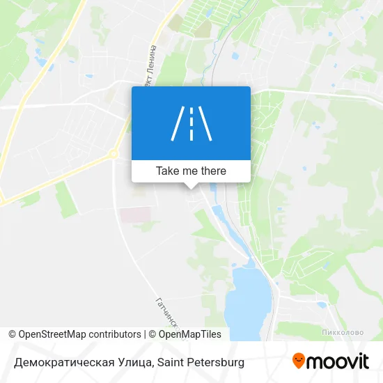 Демократическая Улица map