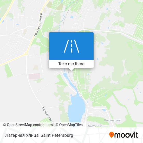 Лагерная Улица map
