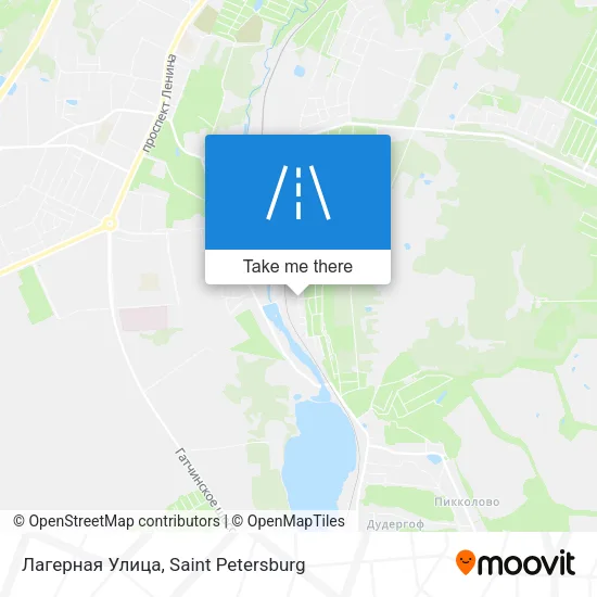 Лагерная Улица map