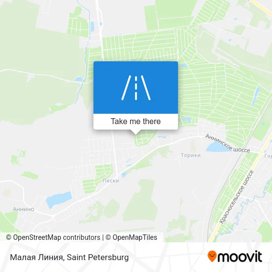 Малая Линия map