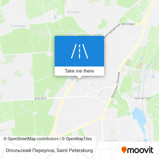 Опольский Переулок map
