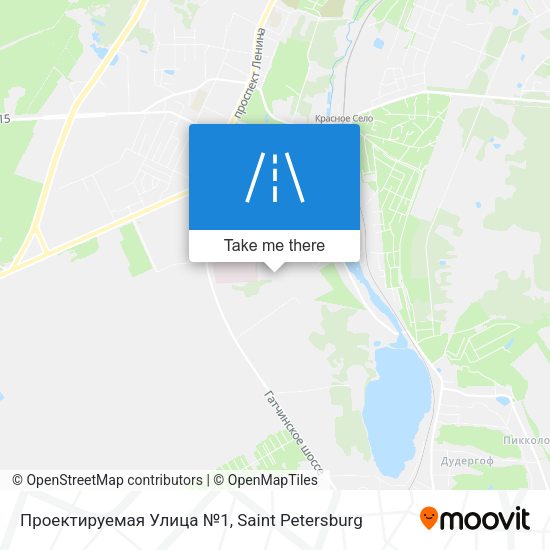 Проектируемая Улица №1 map