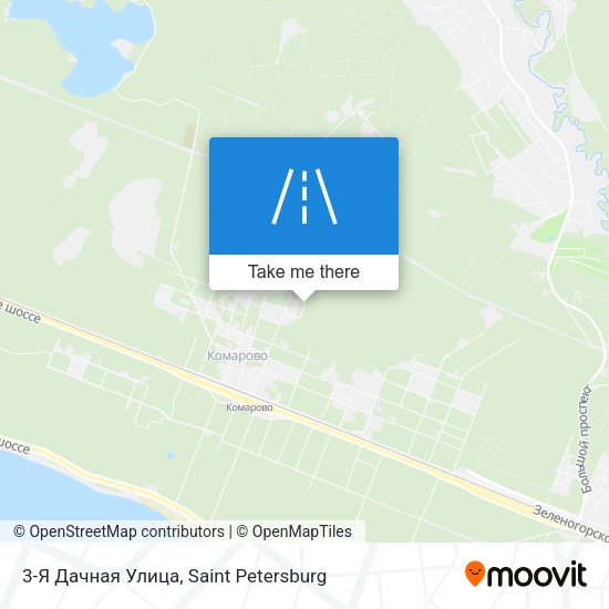 3-Я Дачная Улица map