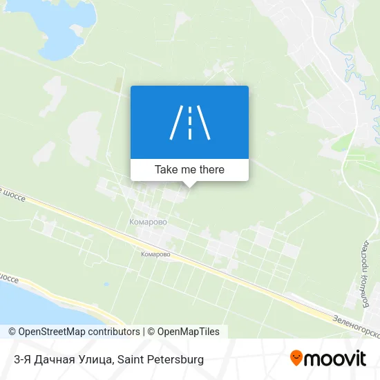 3-Я Дачная Улица map