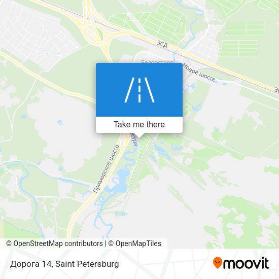 Дорога 14 map