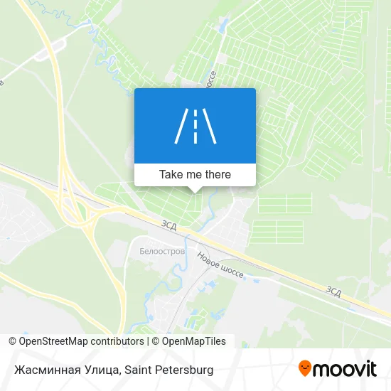 Жасминная Улица map