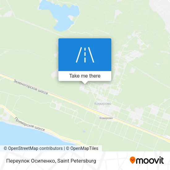 Переулок Осипенко map