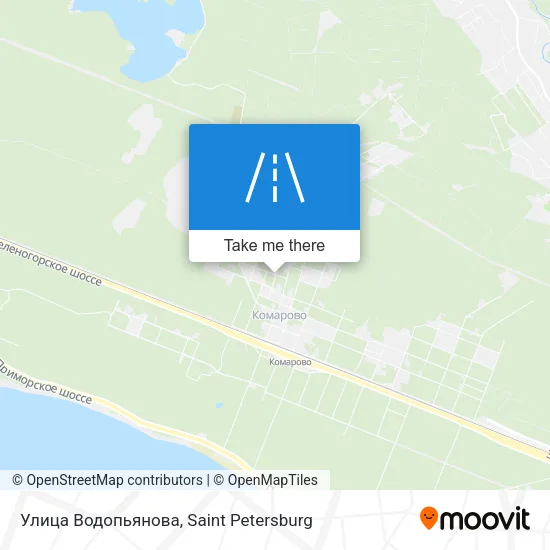 Улица Водопьянова map