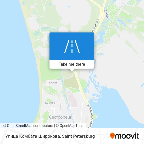 Улица Комбата Широкова map