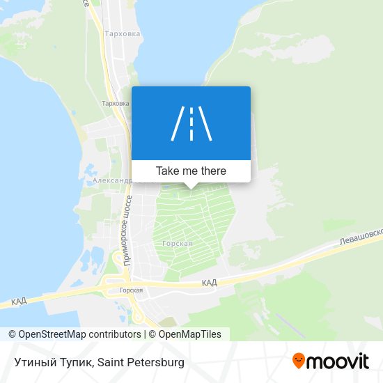 Утиный Тупик map