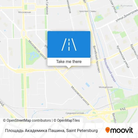 Площадь Академика Пашина map