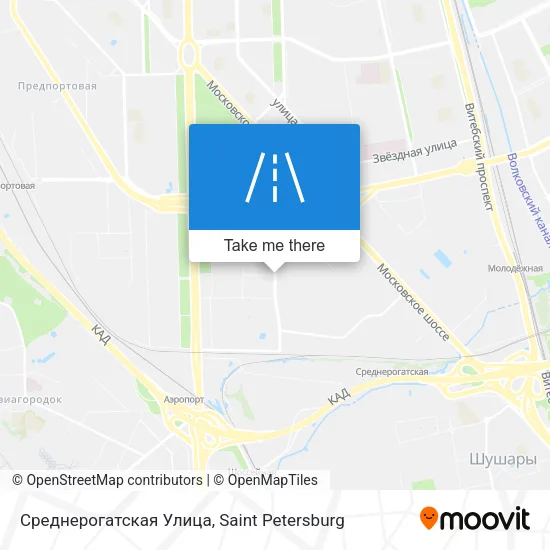 Среднерогатская Улица map