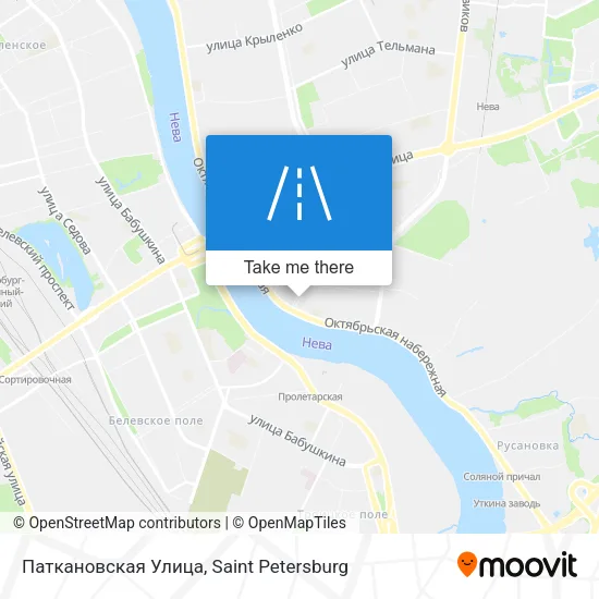 Паткановская Улица map