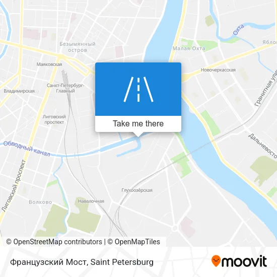 Французский Мост map