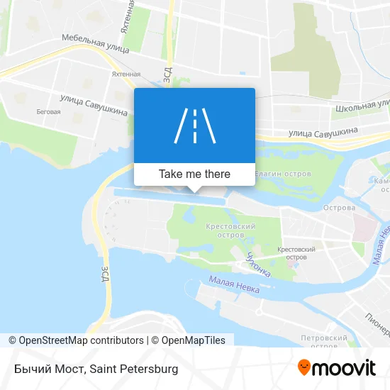 Бычий Мост map