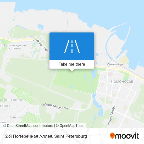 2-Я Поперечная Аллея map
