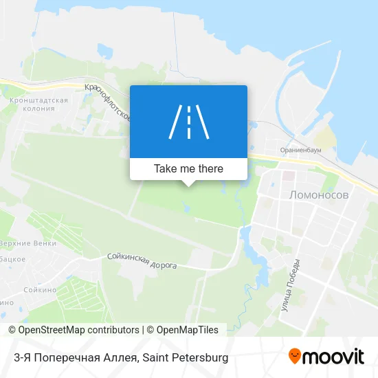 3-Я Поперечная Аллея map