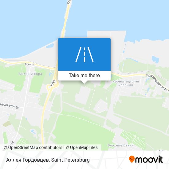 Аллея Гордовцев map