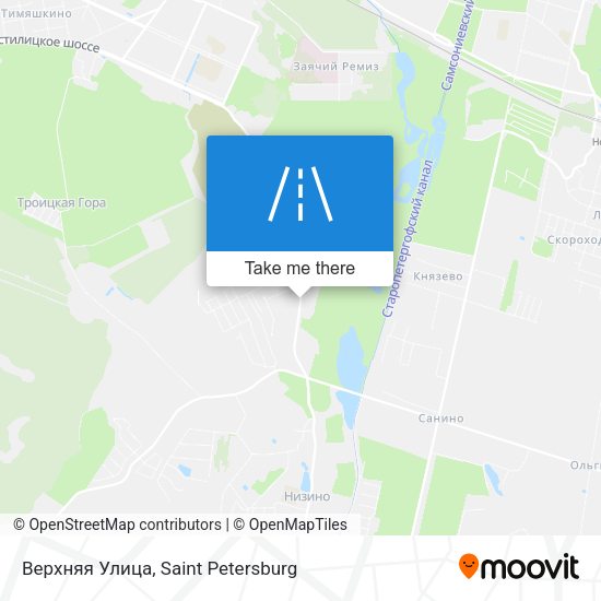 Верхняя Улица map