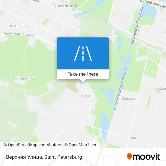 Верхняя Улица map